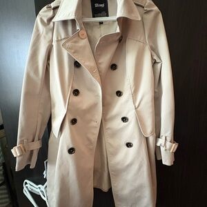 Women's Tan Trench Coat